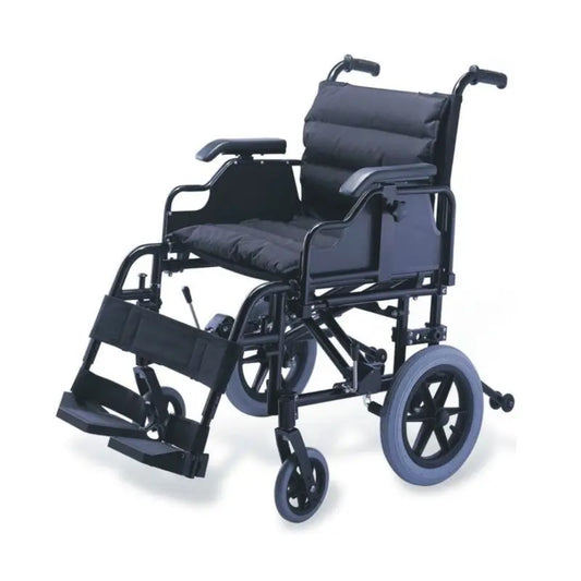 Garcia 1880 Aluminium Anti-Roll Aluminium Transportstuhl, Größe 41 Cm