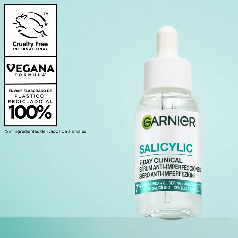 Garnier Anti-Acne Pure Active Salicylic Anti-Blemish & Reinigungsserum, 30 ml