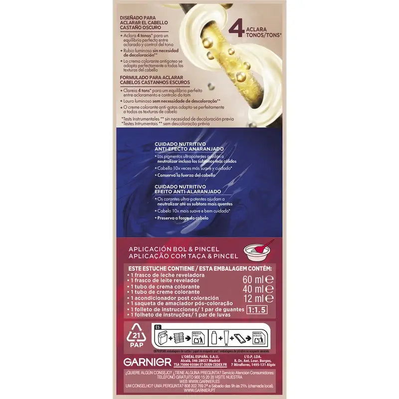 Garnier Farbe Sensation Mkit Sa2 für Guss Osc