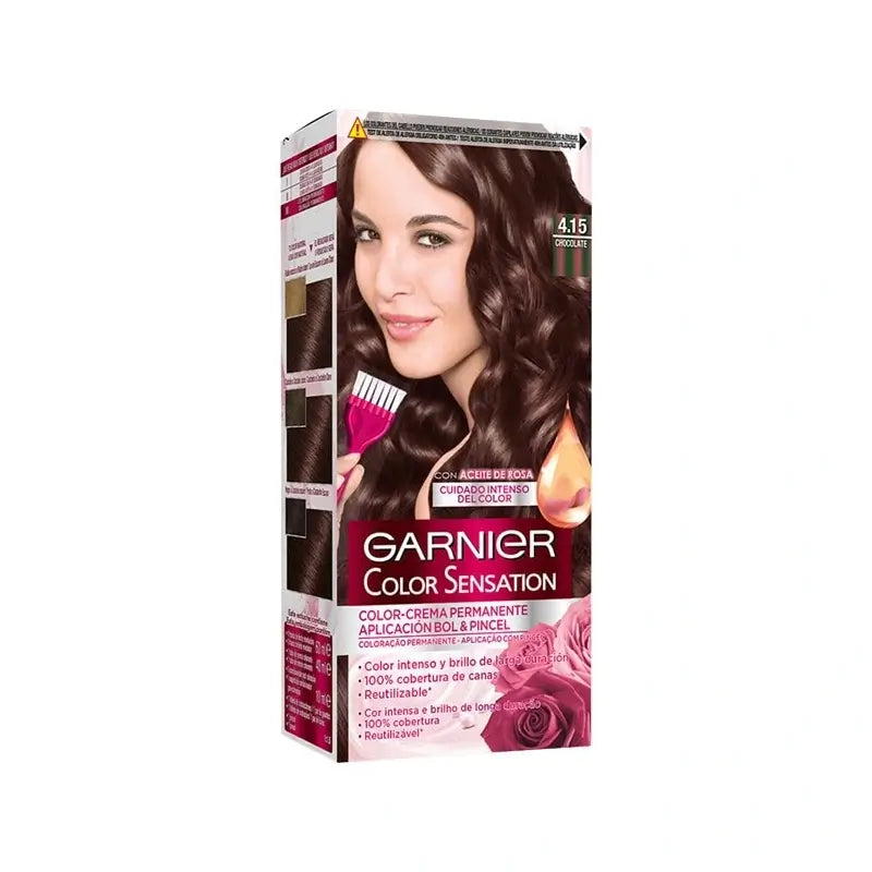 Garnier Color SensationPermanente Creme Farbe 4.15 Schokolade