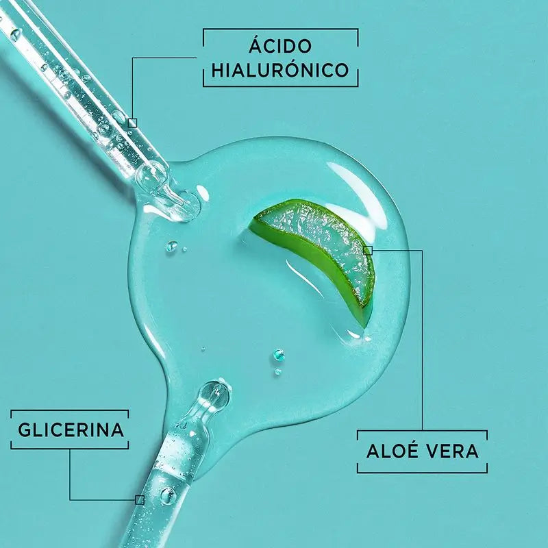Garnier Aloe Hyaluronic Tagescreme mit Aloe Vera + Hyaluronsäure. Spendet intensiv Feuchtigkeit 48H - nährt - regeneriert.
