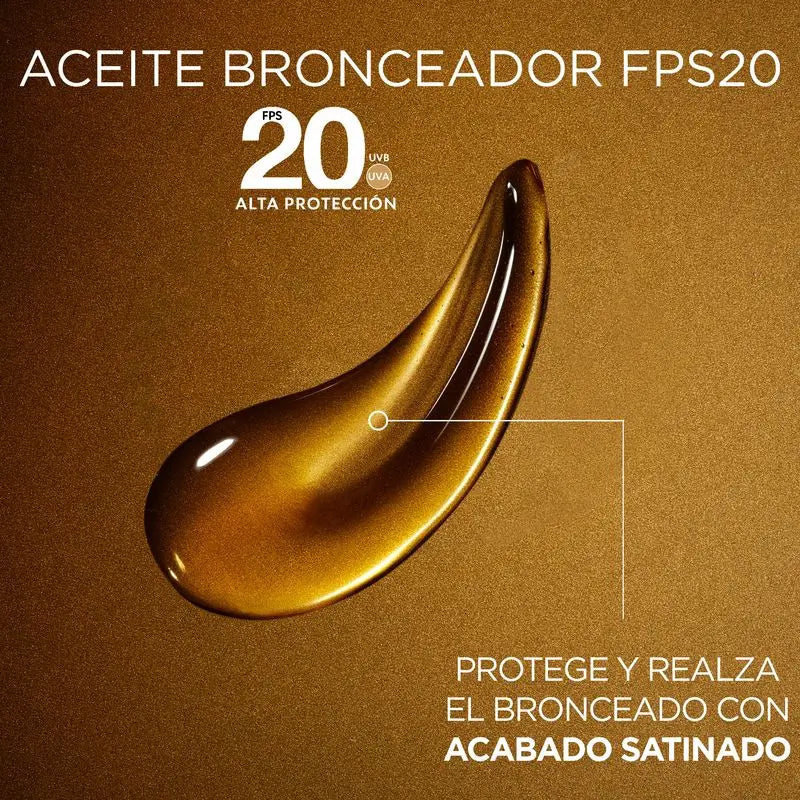 Garnier Delial Schutzbräunungsöl Spf 20, optimale Bräunung, mattes Finish, wasserfest, nicht klebend 150 ml