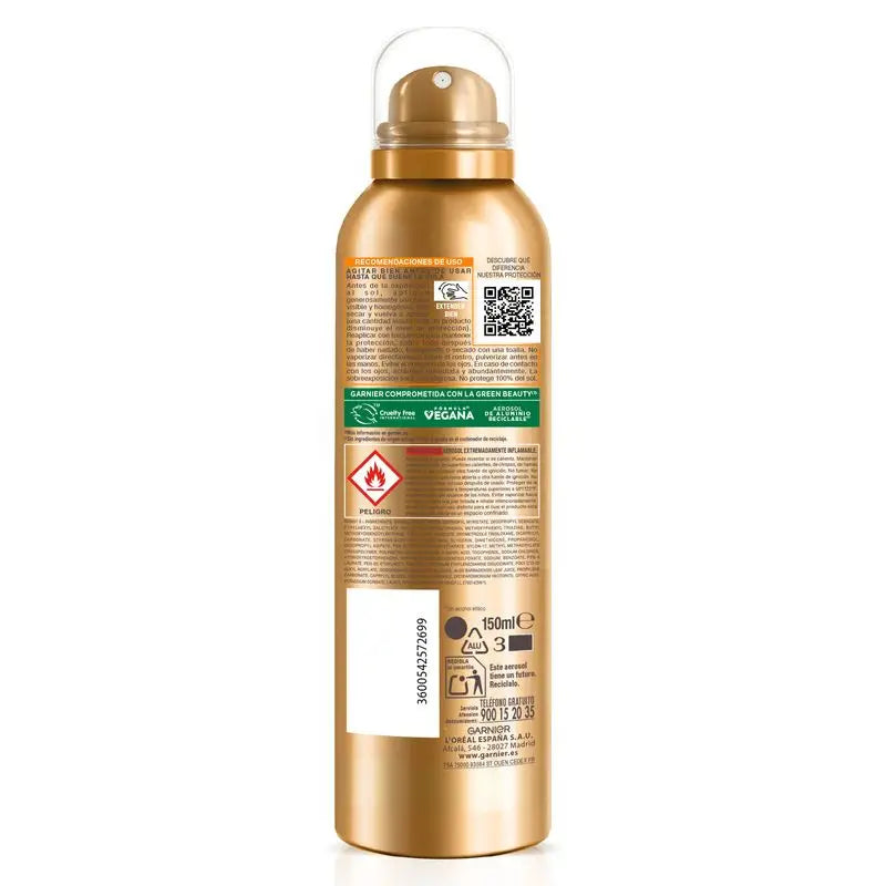 Garnier Delial Ideal Bronze schützenden Nebel Fps 50 150Ml