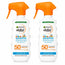 Garnier Delial Sonnenschutz Kinder Spf50 für helle und empfindliche Haut. Pädiatrisch, 270Ml , Packung 2