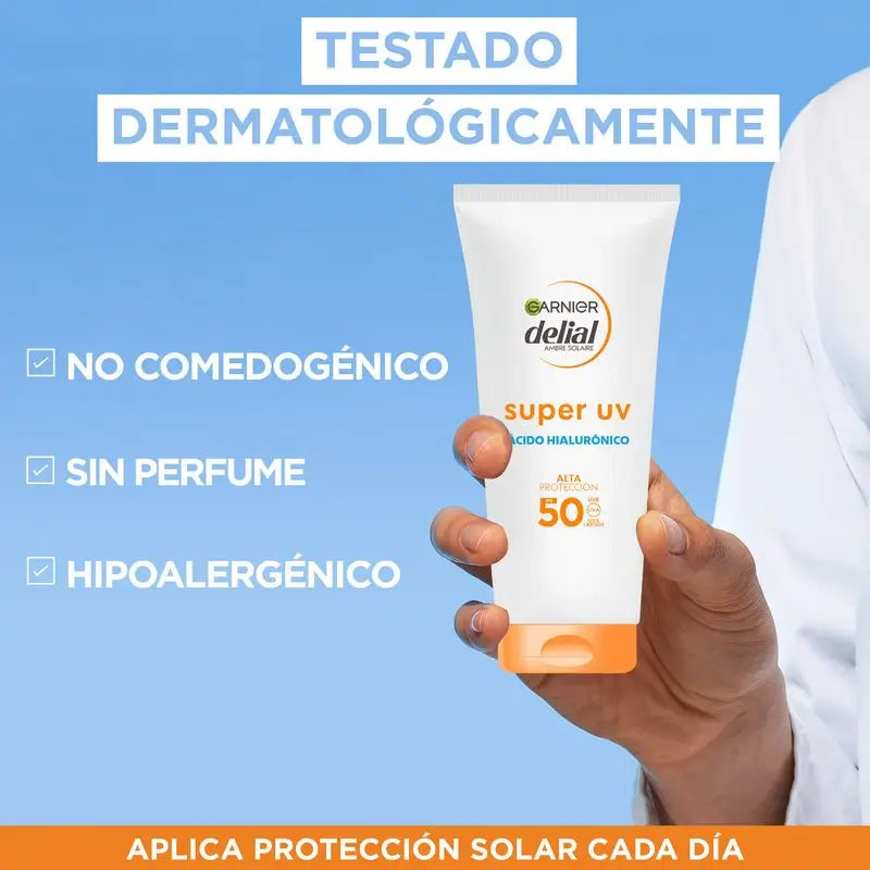 Garnier Delial Super Uv Fps50+ Tägliche Altersschutzcreme mit Hyaluronsäure - 50Ml