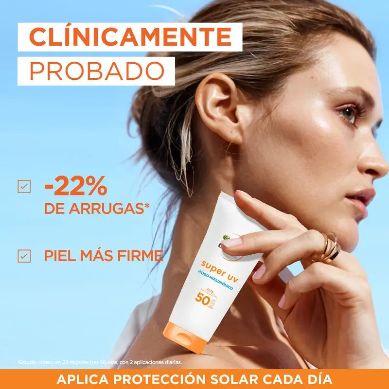 Garnier Delial Super Uv Fps50+ Tägliche Altersschutzcreme mit Hyaluronsäure - 50Ml
