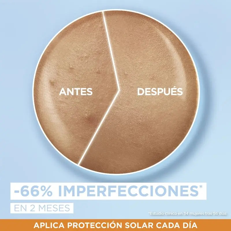 Garnier Delial Super Uv Niacinamide Fps50+ Anti-Unvollkommenheit tägliche flüssige Creme