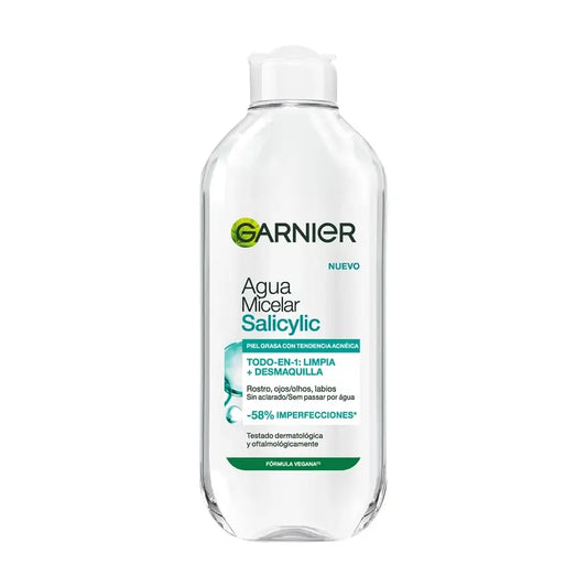 Garnier Gesichtsreinigungsprodukte Salizylisches Anti-Perfektions-Mizellenwasser , 400 ml