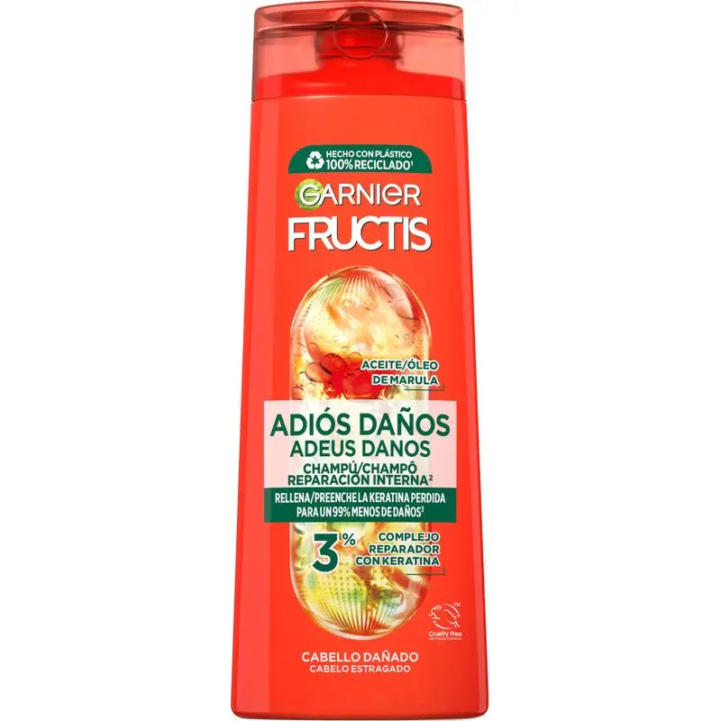 Garnier Fructis Goodbye Damage Shampoo mit Marula-Öl für geschädigtes Haar 380Ml