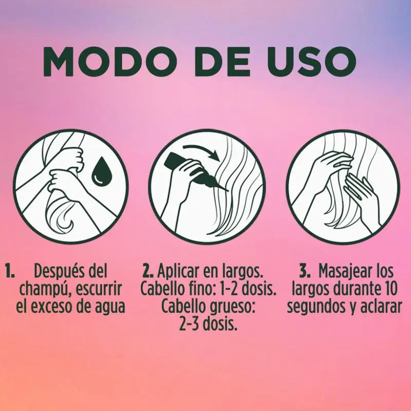 Garnier Fructis Haar Drink Ananas Anti-Breakage. Haar 10X weicher, glänzender & Frizz frei, 200Ml