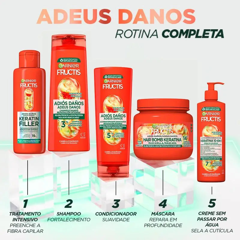 Garnier Fructis Goodbye Damage Mask mit Marula-Öl für geschädigtes Haar 320Ml