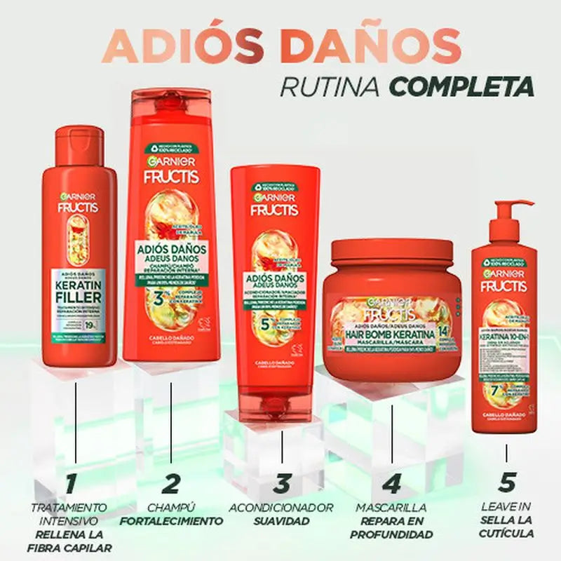 Garnier Fructis Goodbye Damage Mask mit Marula-Öl für geschädigtes Haar 320Ml