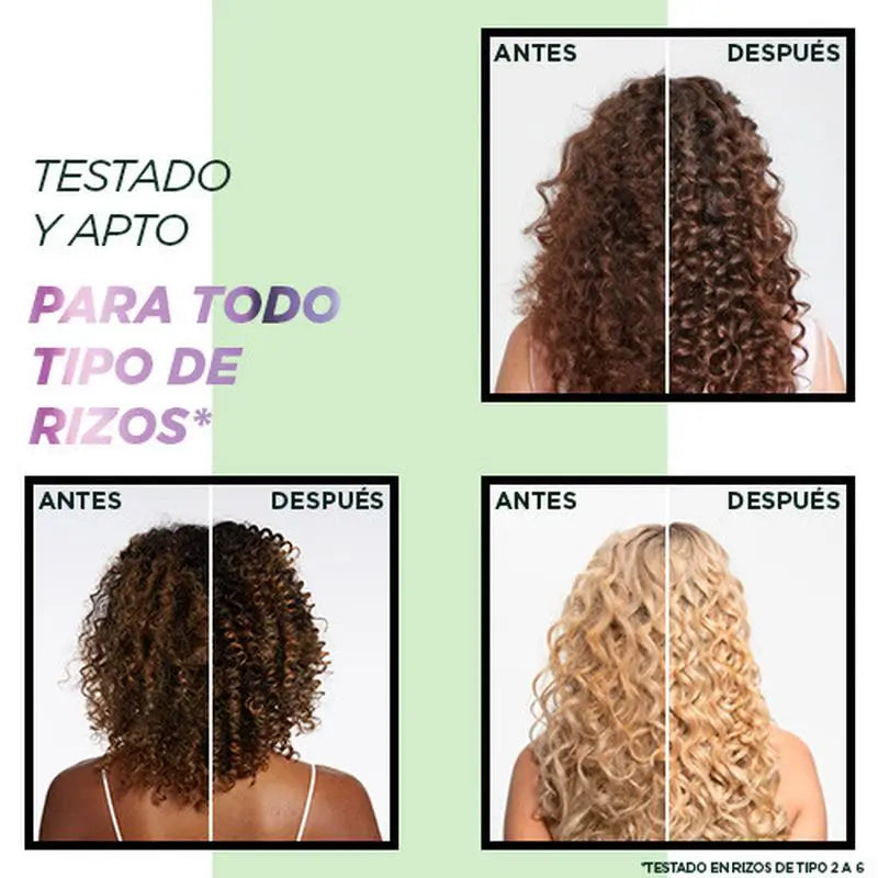 Garnier Fructis Curl Method Curl Mask #2 für hydratisierte Locken für 1 Woche 370Ml