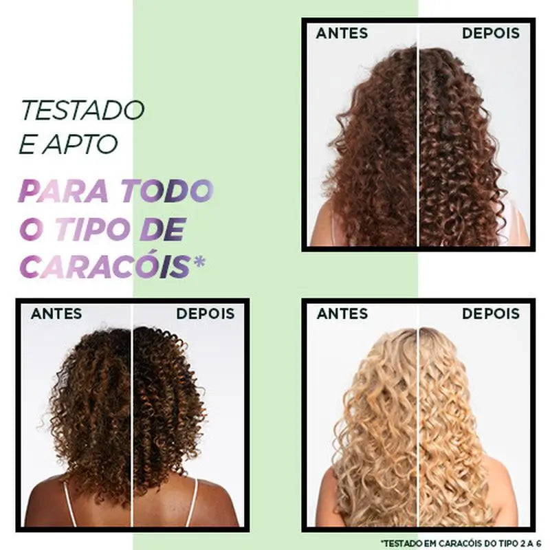 Garnier Fructis Curl Method Pre-Shampoo No.0 Für befeuchtete Locken Für 100H 200Ml