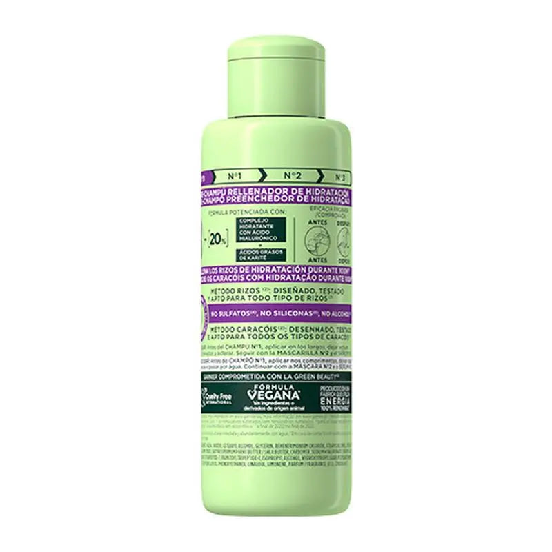 Garnier Fructis Curl Method Pre-Shampoo No.0 Für befeuchtete Locken Für 100H 200Ml