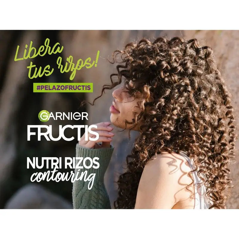 Garnier Fructis Nutri Curls Hair Bomb Protein-Nährende Haarmaske mit Pistazienöl 320 ml.