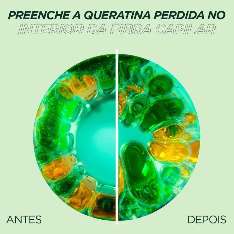 Garnier Fructis Keratin Filler Intensive Behandlung Goodbye Damage mit Marula-Öl für geschädigtes Haar 200Ml