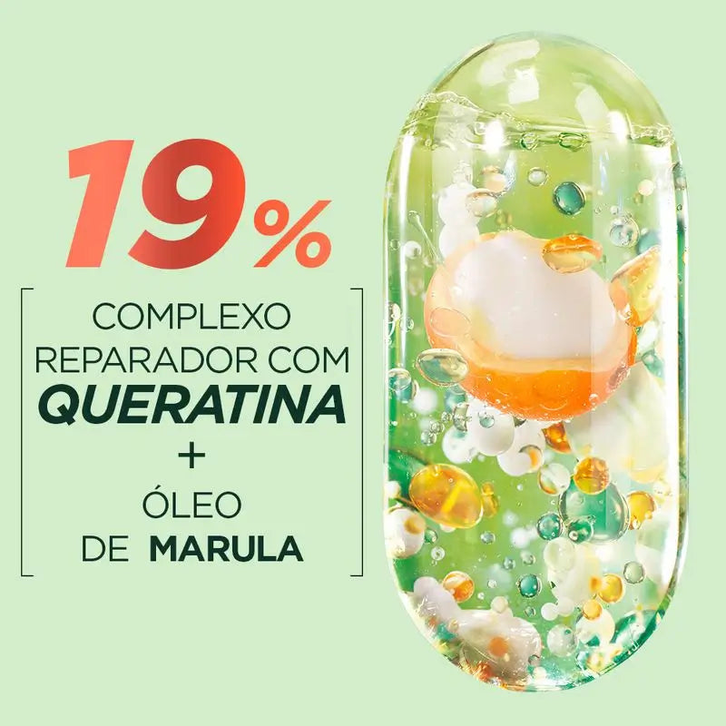 Garnier Fructis Keratin Filler Intensive Behandlung Goodbye Damage mit Marula-Öl für geschädigtes Haar 200Ml