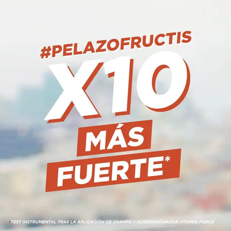 Garnier Fructis Vitamin Force No-Rinse Creme mit roter Orange, Vitamin C und Biotin für Haare, die zum Ausfallen neigen - 400Ml