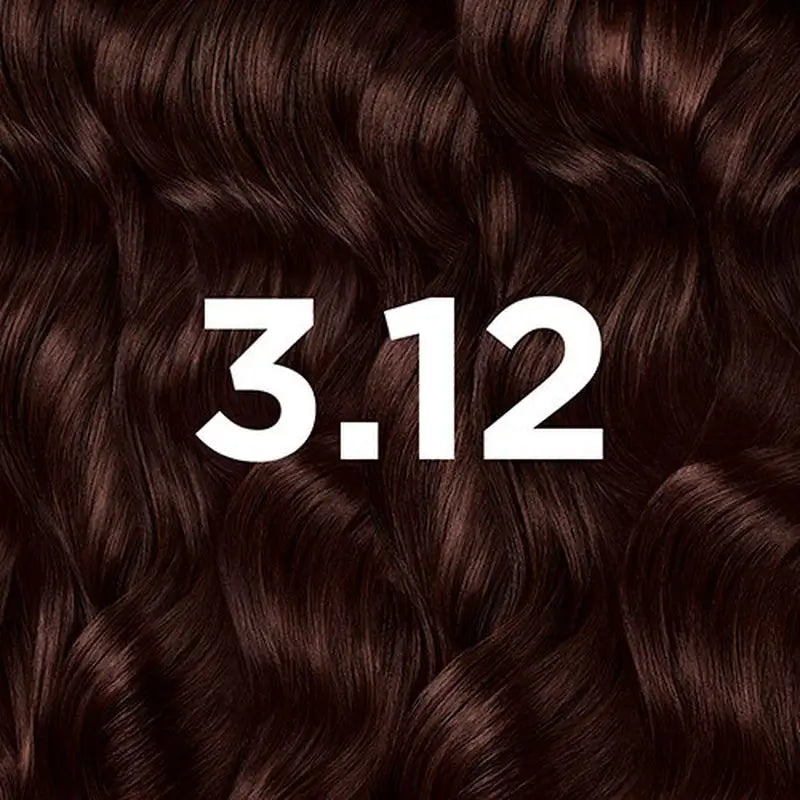 Garnier Good Permanent Colouring Ammoniakfrei, 90% natürlichen Ursprungs Farbton 3.12 Cranberry Brown.