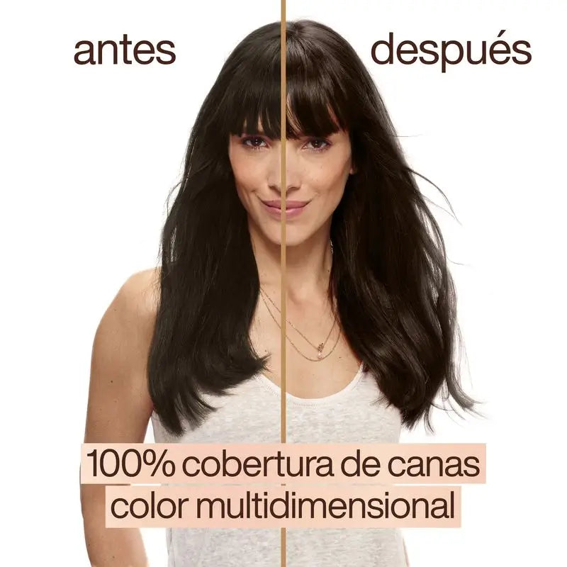 Garnier Good Permanent Colouring Ammoniakfrei, 90% natürlichen Ursprungs Farbton 4.0 Kakaobraun.