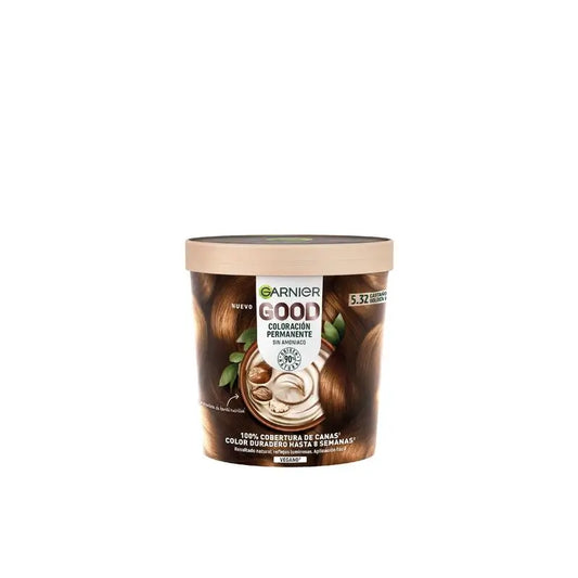 Garnier Good Permanent Colouring Ammoniakfrei, 90% natürlichen Ursprungs Farbton 5.32 Brünierter Sonnenuntergang
