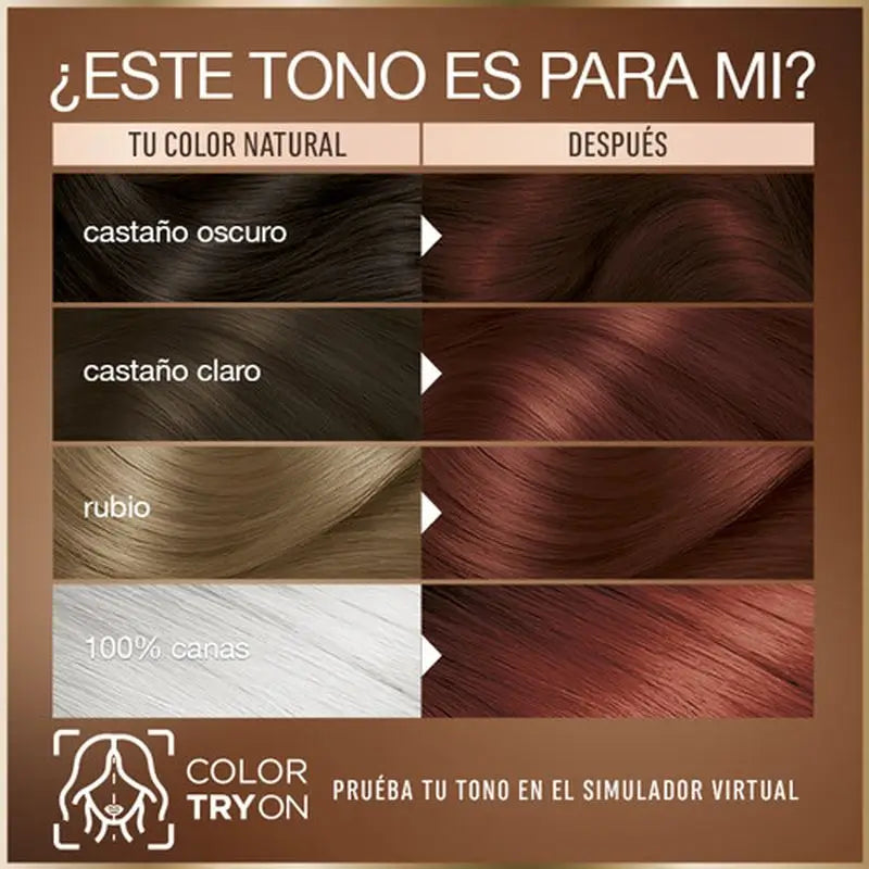 Garnier Good Permanent Colouring Ammoniakfrei, 90% natürlichen Ursprungs Farbton 5,5 Kirschbraun