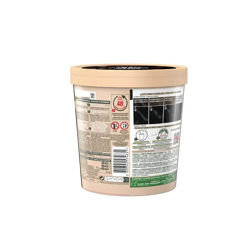 Garnier Good Permanent Colouring Ammoniakfrei, 90% natürlichen Ursprungs Farbton 8.13 Dawn Beige