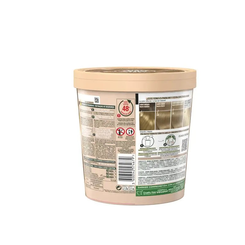 Garnier Good Permanent Colouring Ammoniakfrei, 90% natürlichen Ursprungs Farbton 8.13 Dawn Beige