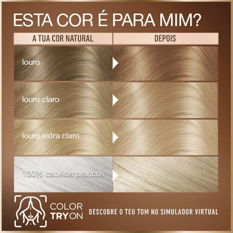 Garnier Good Permanent Colouring Ammoniakfrei, 90% natürlichen Ursprungs Farbton 9.1 Vanilleblond.