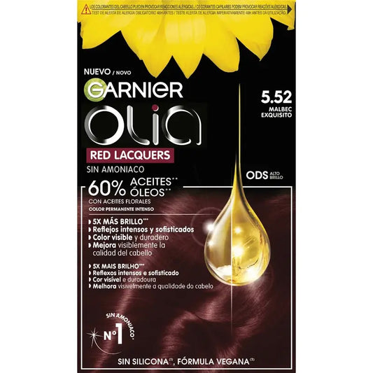 Garnier Olia 5.52 Merlot Exquis Cobrizo