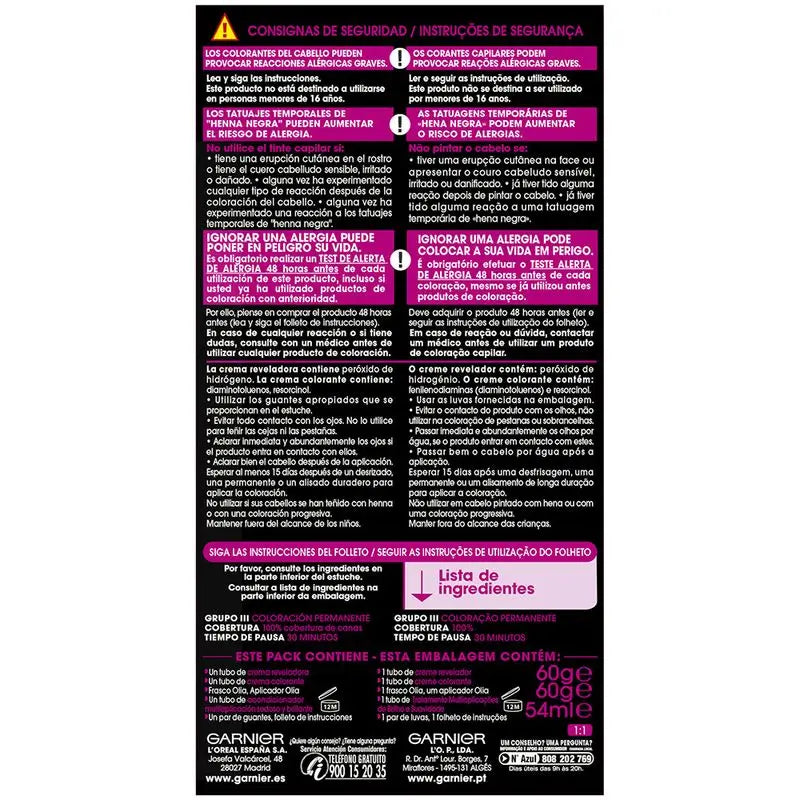 Garnier Olia permanente Färbung Ammoniak frei, angenehm duftend mit natürlichen floralen Ölen - Bold Intense Copper 7.40