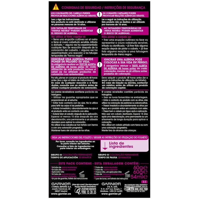 Garnier Olia permanente Färbung Ammoniak frei, angenehm duftend mit natürlichen floralen Ölen - Bold Intense Copper 7.40