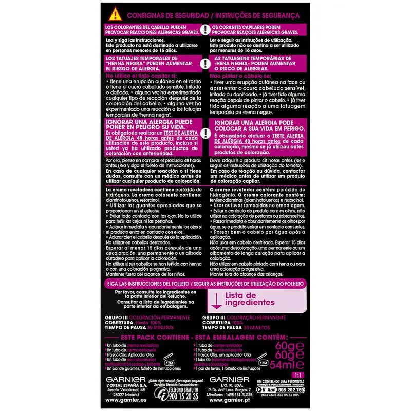 Garnier Olia permanente Färbung Ammoniak frei, angenehm duftend mit floralen Ölen natürlichen Ursprungs - sehr helles Goldblond 9,3