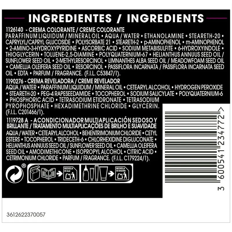 Garnier Olia permanente Färbung ohne Ammoniak für einen angenehmen Geruch mit natürlichen Blumenölen - Cappuccino 5.3