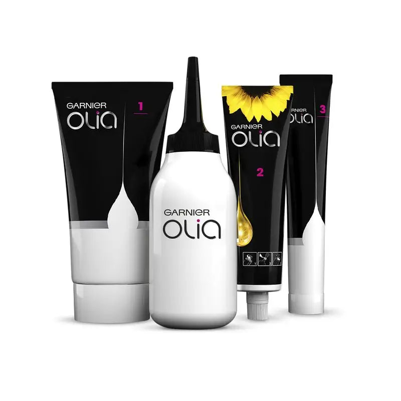 Garnier Olia Ammoniak-freie permanente Färbung für einen angenehmen Duft mit natürlichen Blumenölen - Honigblond 8.31