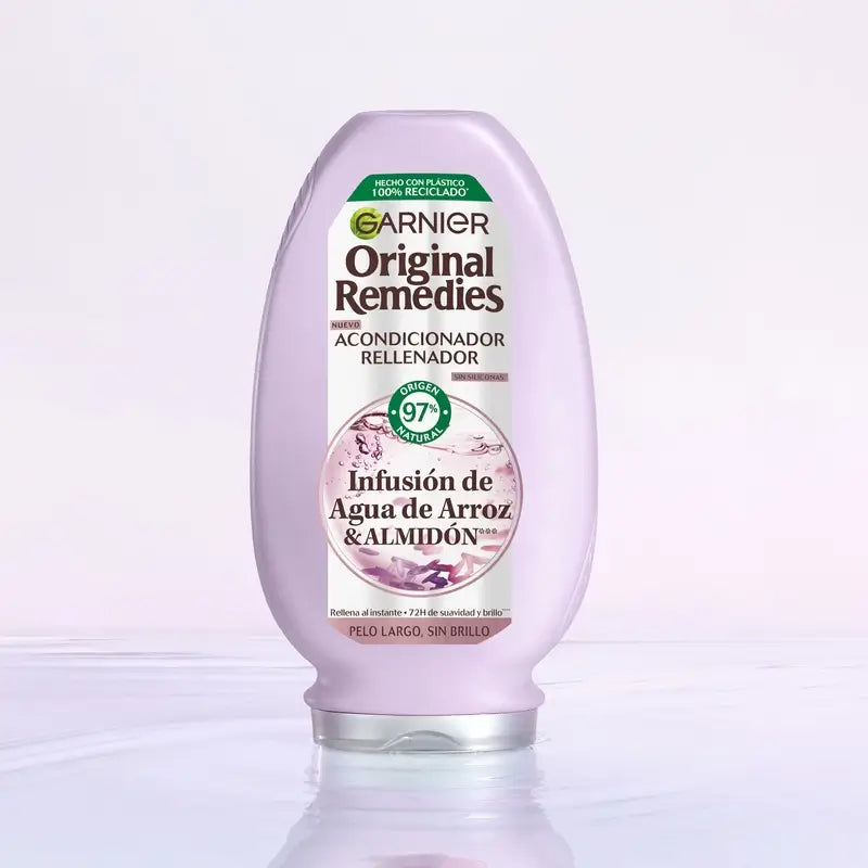 Garnier Original Remedies Reiswasser & Stärke Pflegespülung, 250 ml