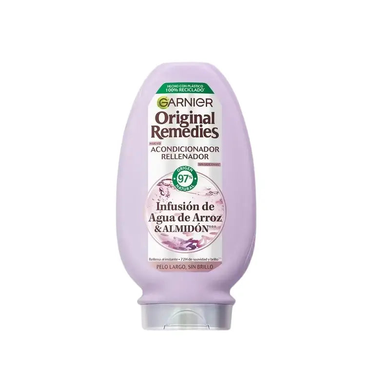 Garnier Original Remedies Reiswasser & Stärke Pflegespülung, 250 ml