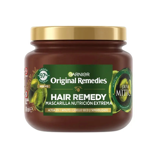 Garnier Original Remedies Extreme Nourishing Hair Remedy Maske mit Olivenöl, 340Ml