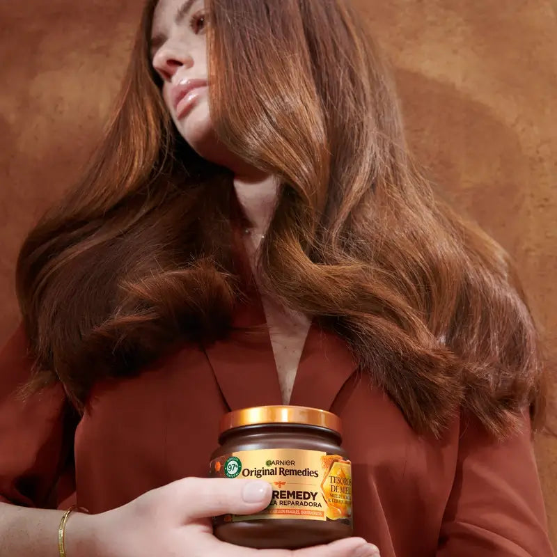 Garnier Original Remedies Hair Remedy Repairing Mask mit Akazienhonig und Bienenwachs, 340 ml