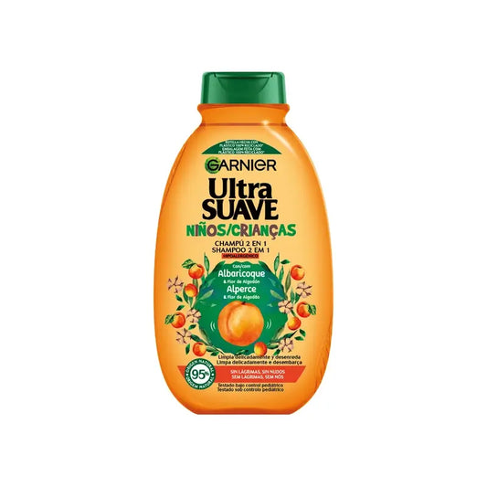 Garnier Original Remedies Ultra Gentle Shampoo 2 In 1 Hypoallergen Apricot , 250 ml