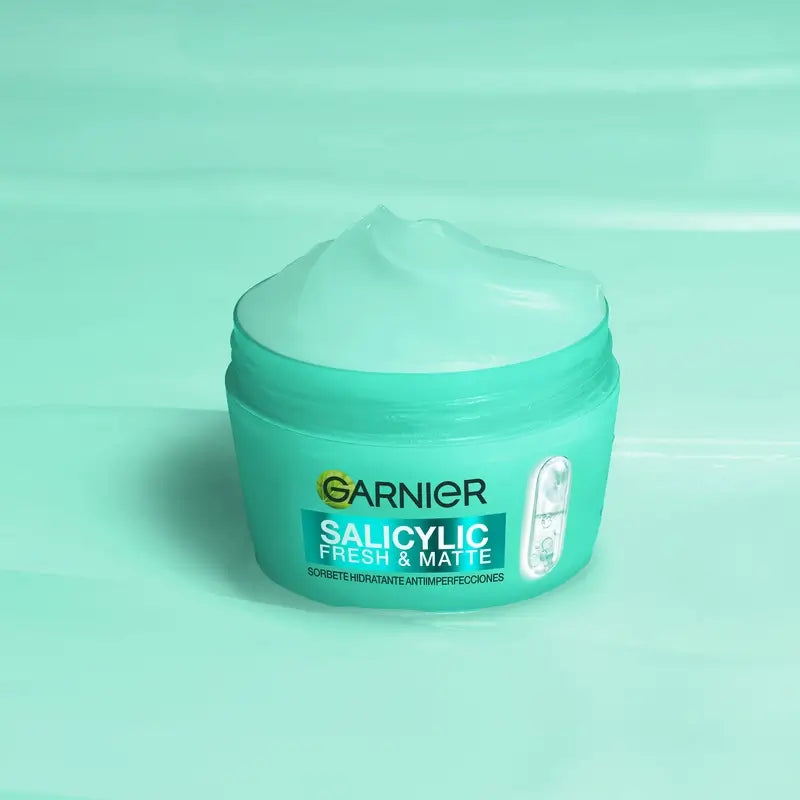 Garnier Pure Active Salicylic Fresh & Matte Anti-Unvollkommenheit Feuchtigkeitssorbet, 85 ml