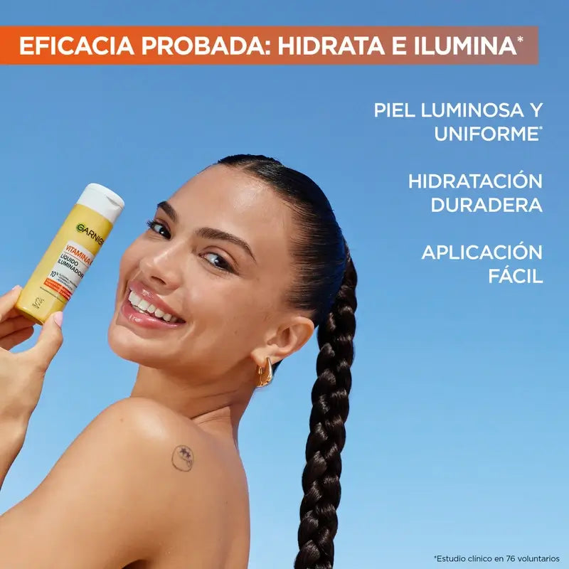 Garnier Salicylsäure Vit C Flüssig Illuminator 120ml