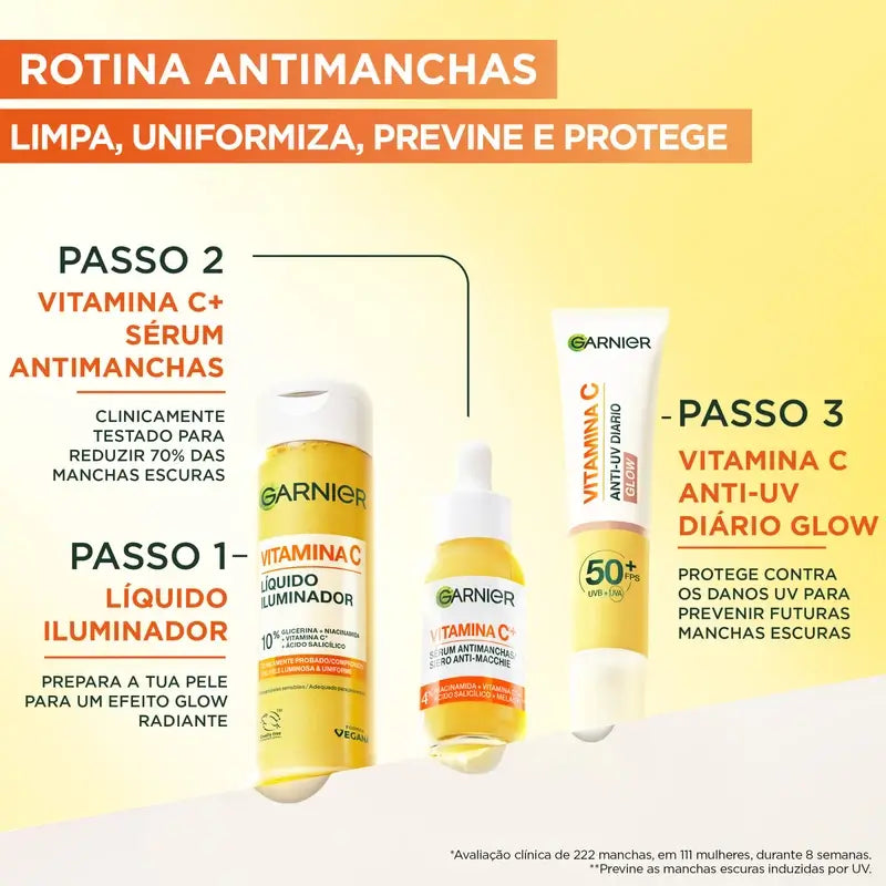 Garnier Salicylsäure Vit C Flüssig Illuminator 120ml