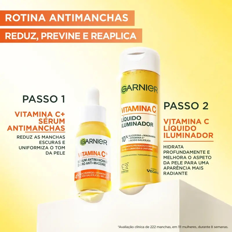Garnier Salicylsäure Vit C Flüssig Illuminator 120ml