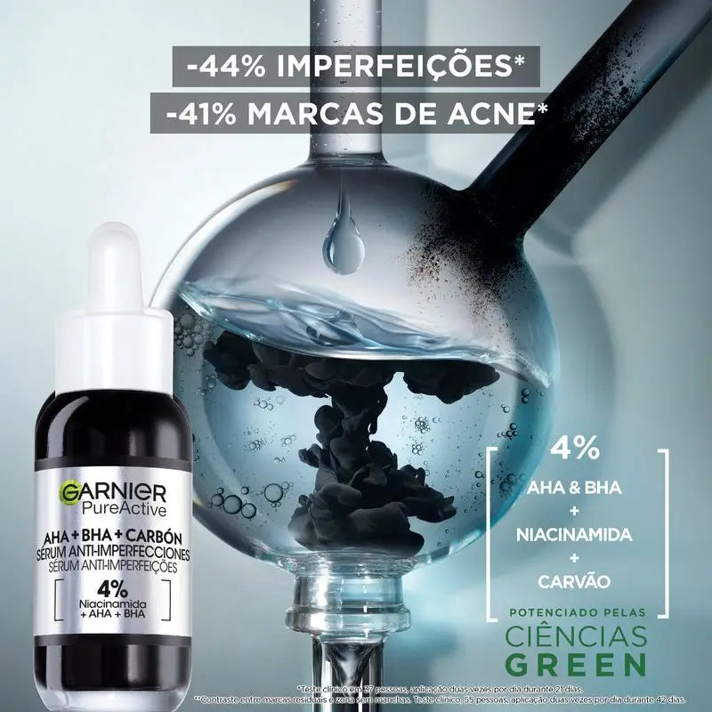 Garnier Anti-Perfection Serum mit 4% Niacinamid, Aha und Bha, 30Ml
