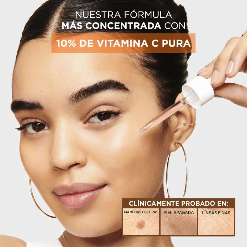 Garnier Anti-Blemish Night Serum mit 10% Vitamin C. Ergebnisse auf Flecken, stumpfe Haut und feine Linien.