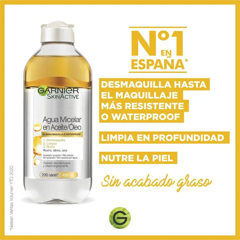 Garnier Skin Active Oil Micellar Wasser - 400 ml