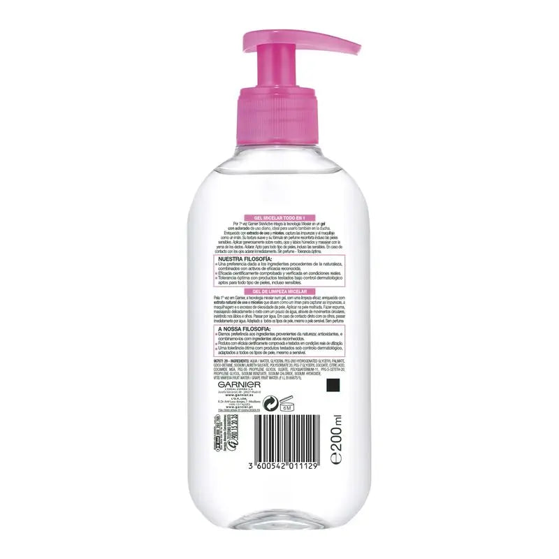 Garnier Skin Active All In One Micellar Gel - 200 Ml
