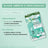 Garnier Tissue Mask Hyaluronic Cryo Jelly Anti-Müdigkeit Augenkontur Maske. 4% Glycerin + Menthol + Hyaluronsäure.